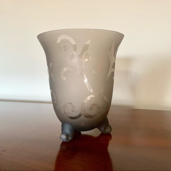 💥2/$10 Smoky Gray Vase - Picture 3 of 5